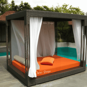 ศาลาหวายเทียม Rattan Pavilion-HC-012
