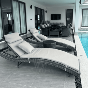 เตียงสระน้ำหวายเทียม Sunbed-SB-014