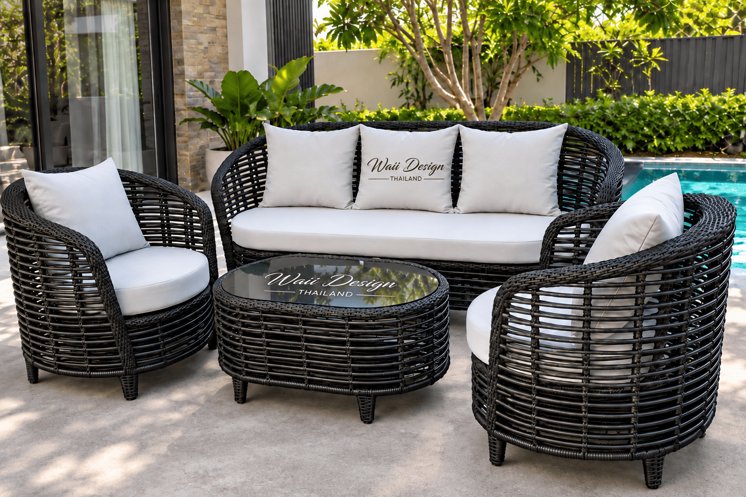 Waii Design Poolside Lounge Set
