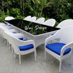 ชุดโต๊ะอาหารหวายเทียม Dining-DI-027
