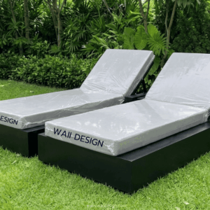 เตียงสระน้ำหวายเทียม Sunbed-SB-027