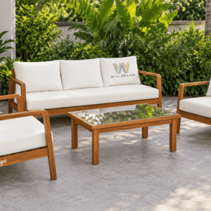 ชุดโซฟาไม้สัก Outdoor LVB-061